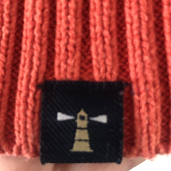 Navigata Classic Red Cotton Cardigan - Picture 4 of 6